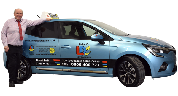 Richard Smith's driving school car